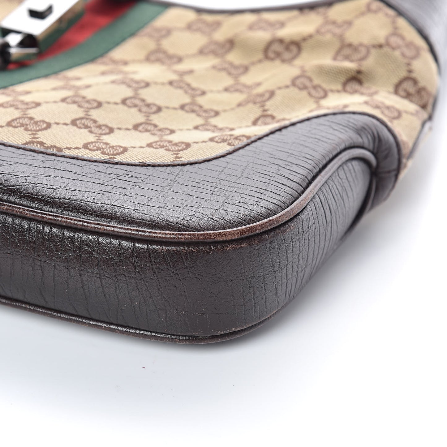 Monogram Web Jackie O Hobo Dark Brown