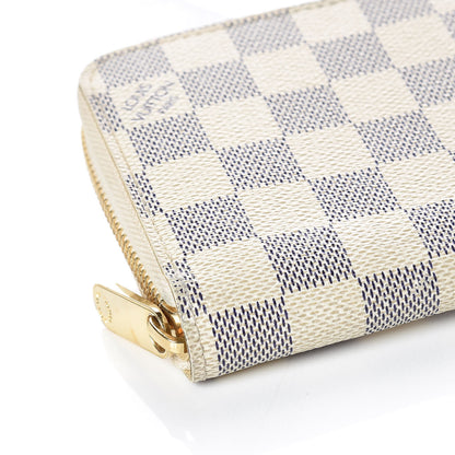 Louis Vuitton Damier Azur Zippy Wallet 5 of 10
