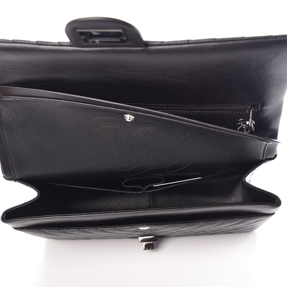 Chanel Aged Calfskin Chevron Quilted 2.55 Reissue 226 So Black 5 of 10