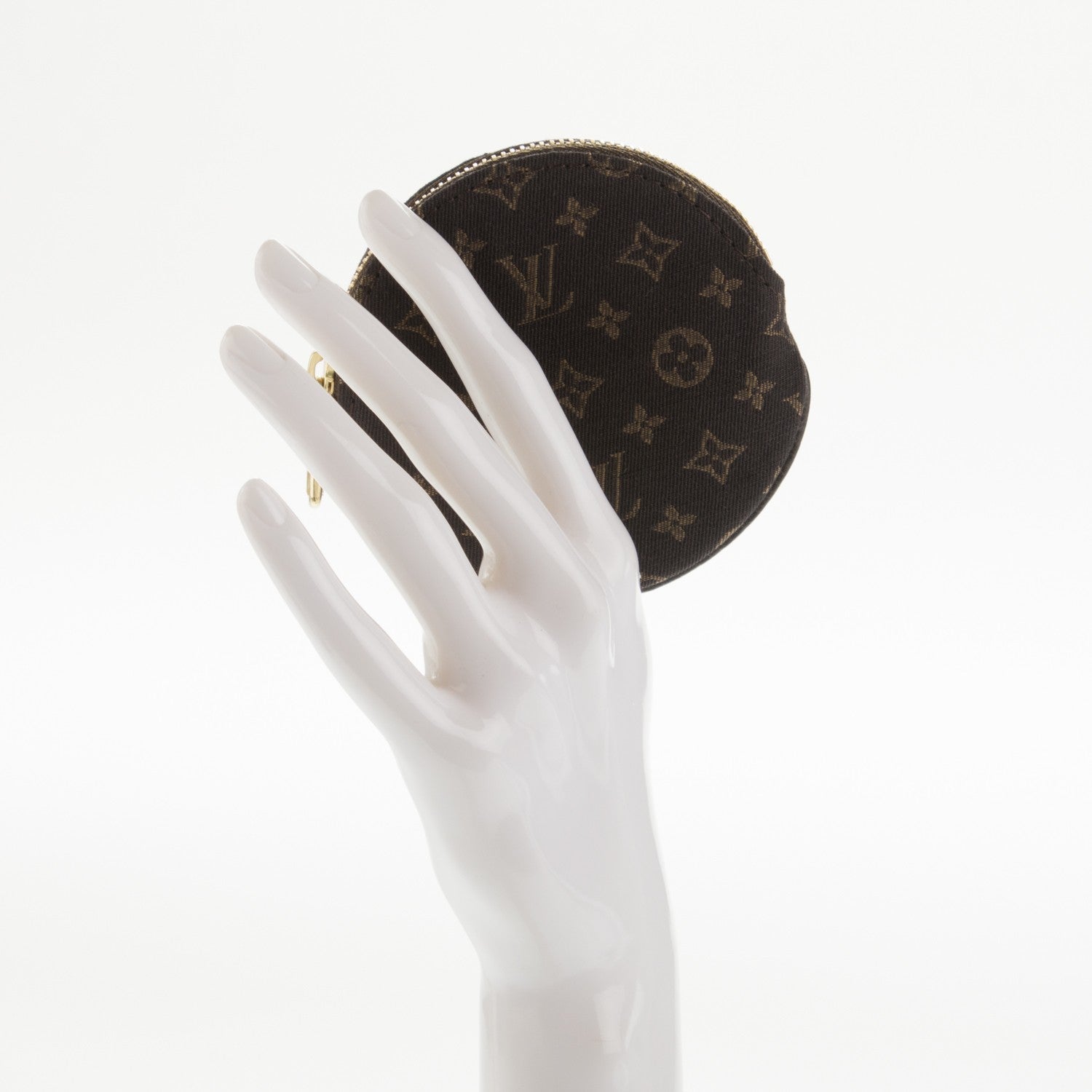 Louis Vuitton Mini Lin Round Coin Purse Ebene 2 of 7