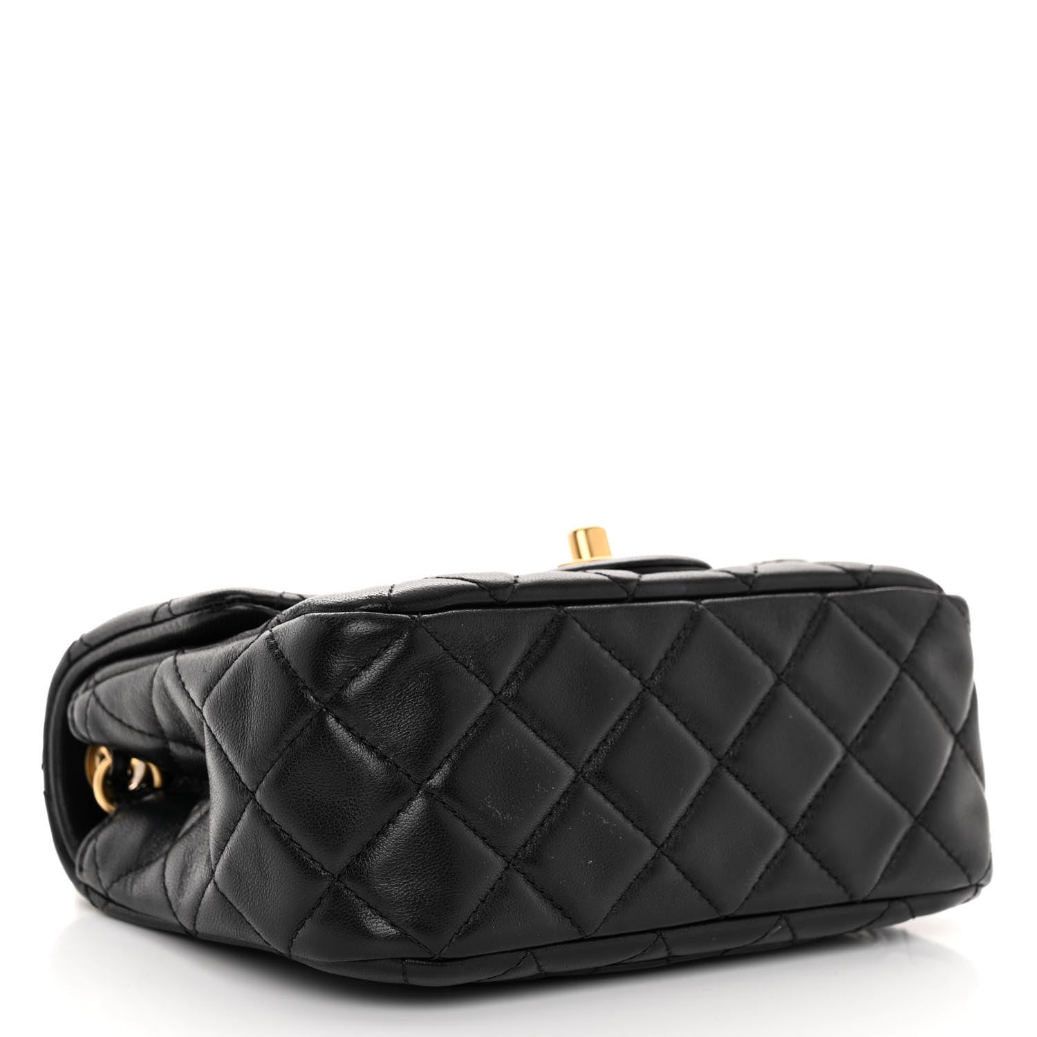 Chanel Lambskin Quilted Mini Pearl Crush Flap Black 4 of 10