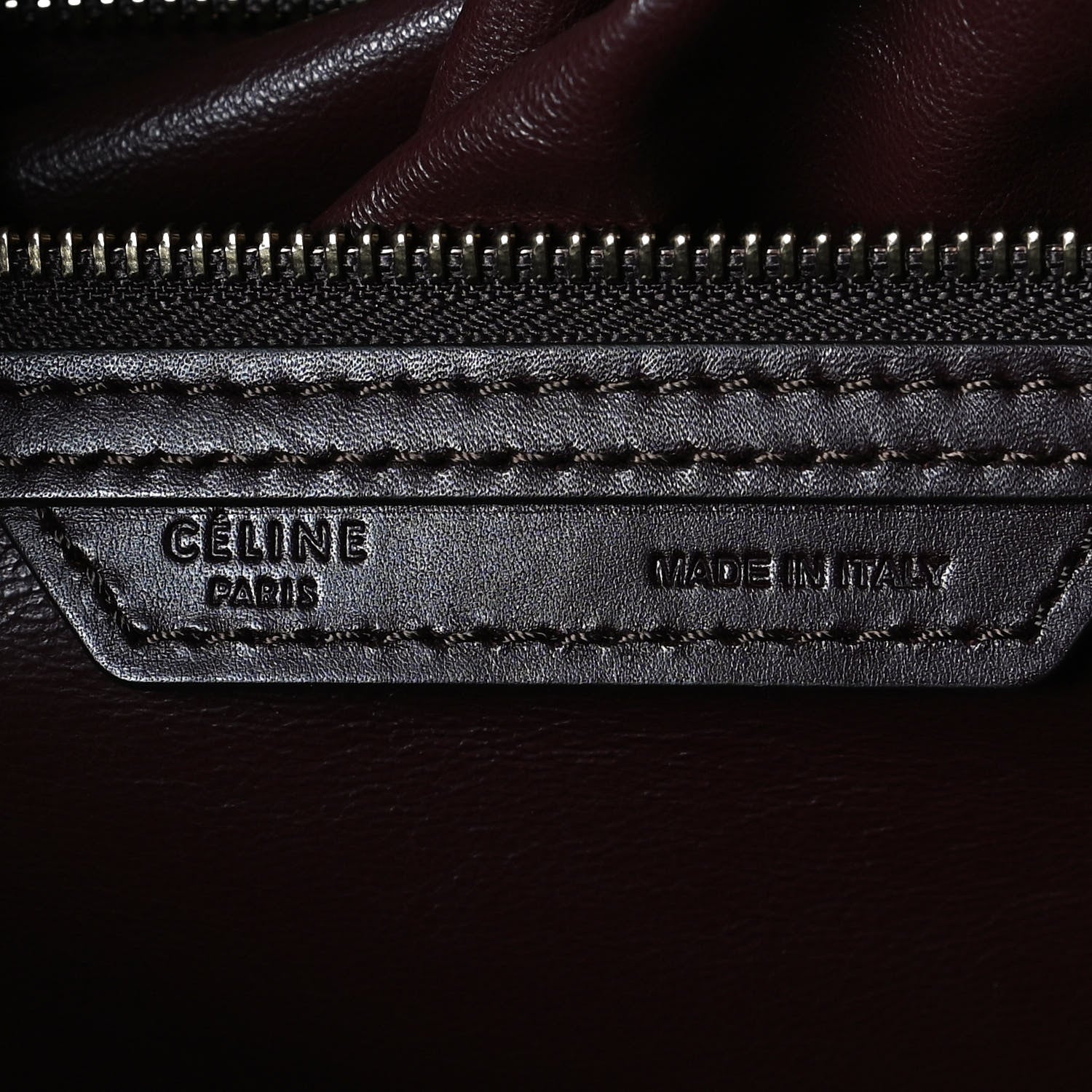 Celine Smooth Calfskin Suede Micro Tri-Color Luggage Beige 5 of 10