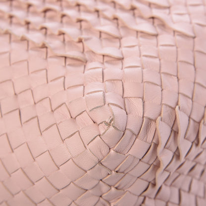 Bottega Veneta Nappa Intrecciato Ruffle Tote Petal Pink 12 of 12