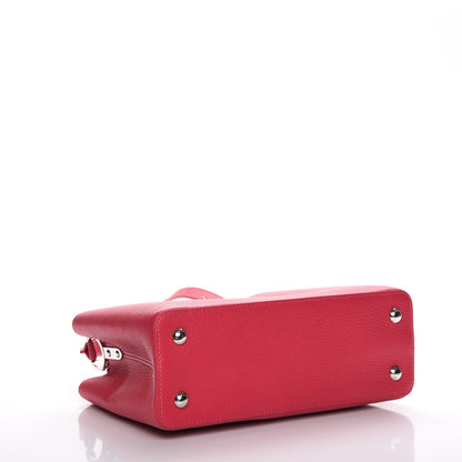 Louis Vuitton Taurillon Capucines Studs PM Bougainvillea 5 of 8