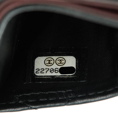 Chanel Lambskin Quilted Card Holder Black 8 of 8