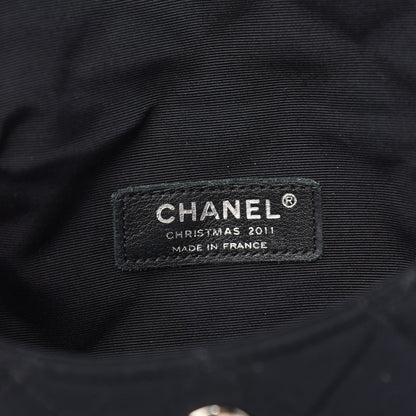 Chanel Jersey Quilted Mini Flap Black 6 of 10
