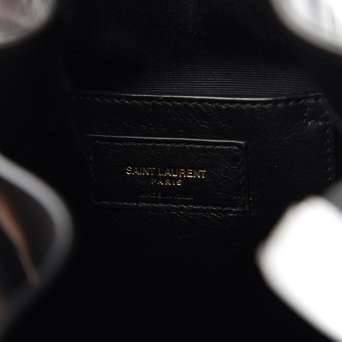 Smooth Calfskin Medium Talitha Bucket Bag Black