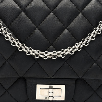 Chanel Lambskin Quilted 2.55 Reissue 227 Flap Black 5 of 10