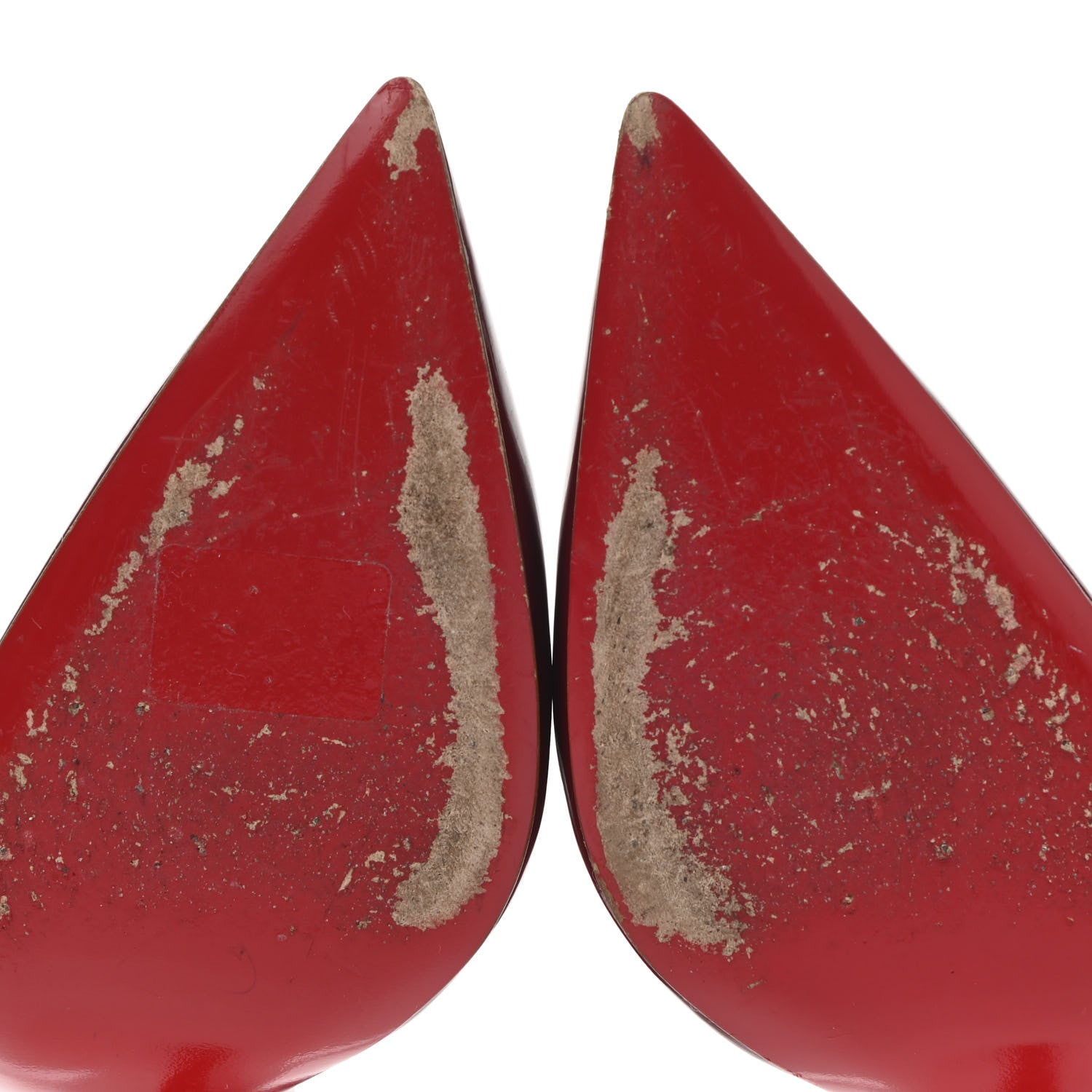 Christian Louboutin Patent Iriza 100 Pumps 37 Red 6 of 10