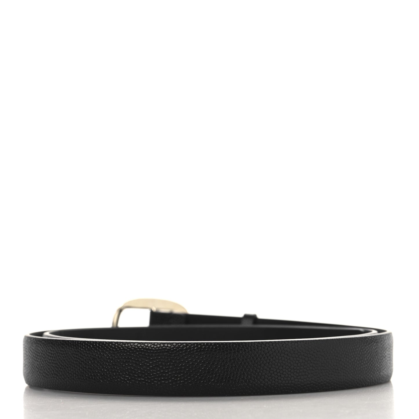 Caviar Skinny Belt 90 36 Black