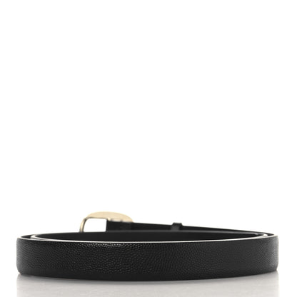 Chanel Caviar Skinny Belt 90 36 Black 2 of 6