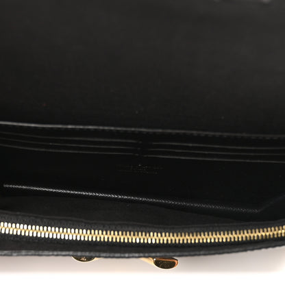 Louis Vuitton Epi Twist Belt Chain Wallet Black 5 of 9