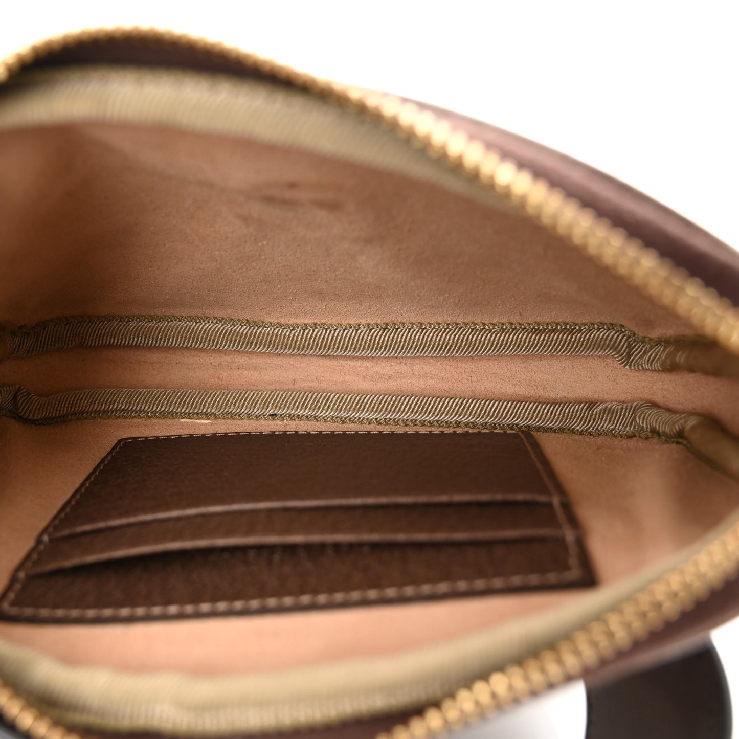 GG Supreme Monogram Ophidia Belted iPhone Case 75 30 Dark Brown