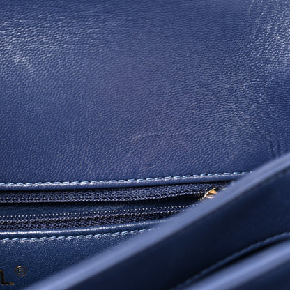 Chanel Lambskin Quilted Medium Trendy CC Flap Dual Handle Bag Blue 11 of 11