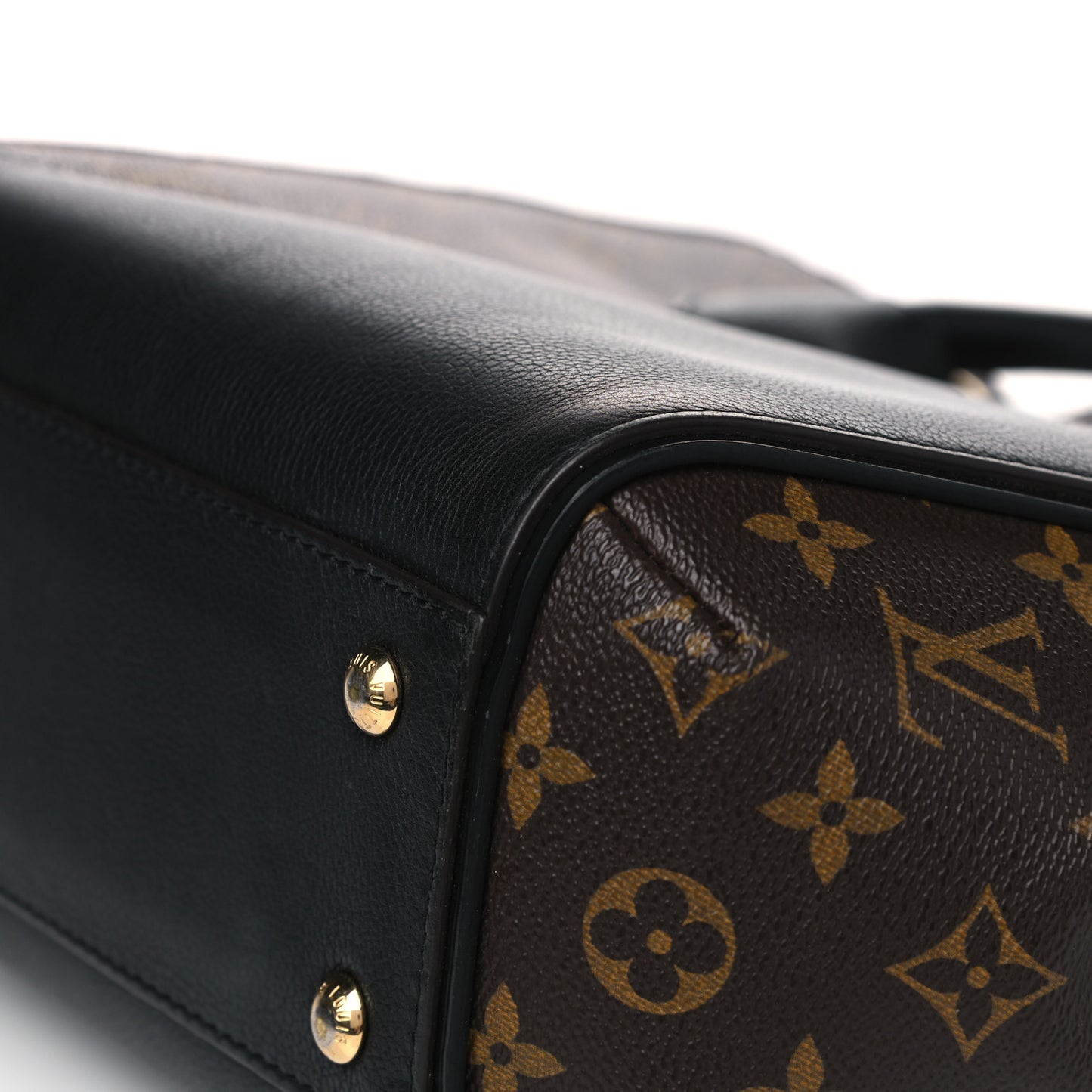 Calfskin Monogram Kimono Tote PM Black