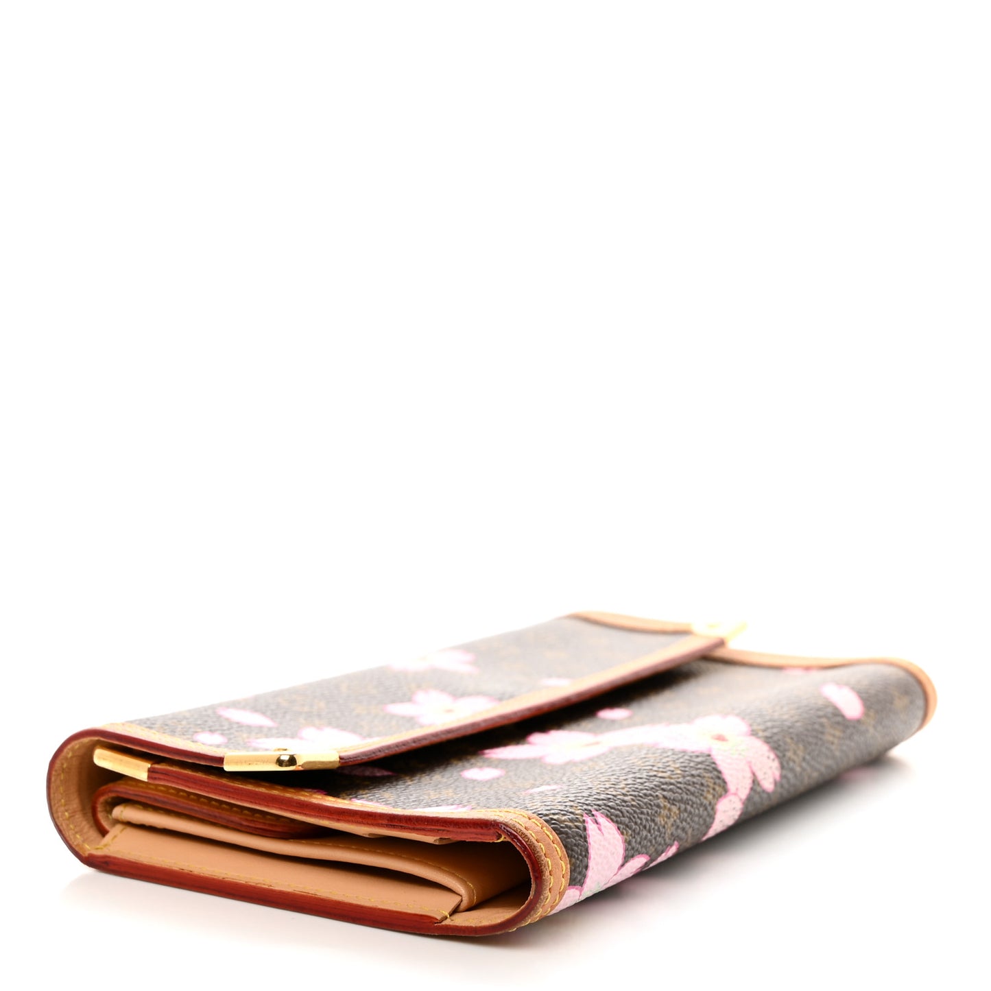 Monogram Cherry Blossom Porte Tresor International Wallet Brown