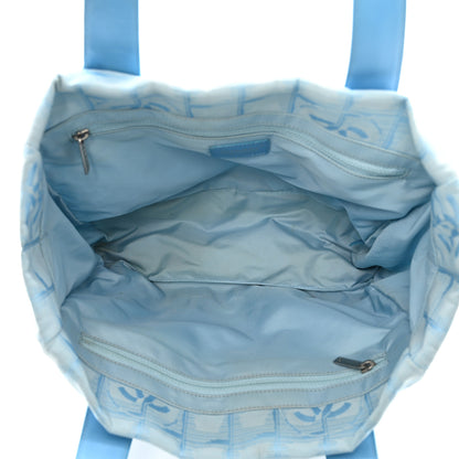 Chanel Nylon Travel Tote Blue 6 of 12