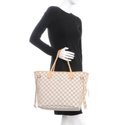 Louis Vuitton Damier Azur Neo Neverfull MM 2 of 9