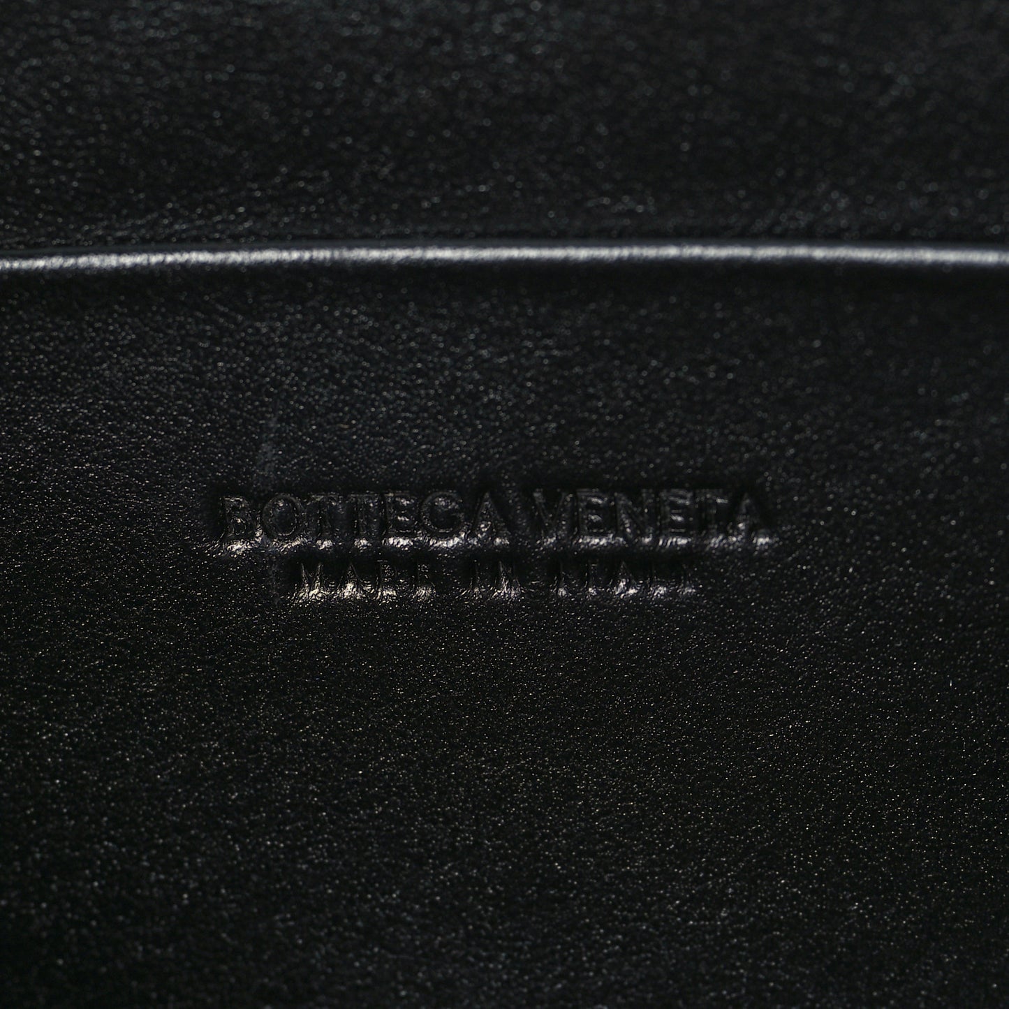 Nappa Intrecciato Mini Loop Camera Bag Black