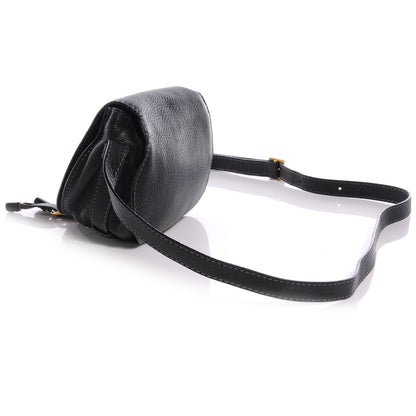 Chloe Calfskin Small Marcie Round Crossbody Bag Black 3 of 9