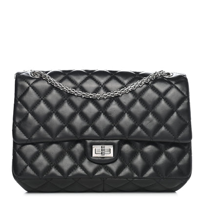 Chanel Lambskin Quilted 2.55 Reissue 226 Flap Black 1 of 10