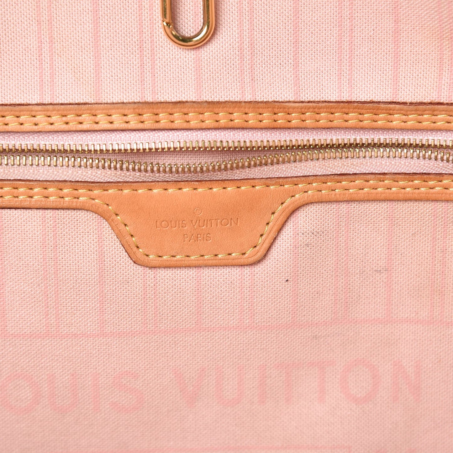 Damier Azur Neo Neverfull MM Rose Ballerine