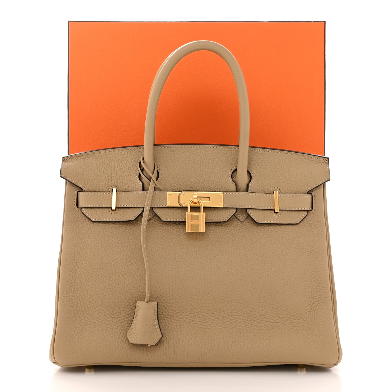 Hermes Taurillon Clemence Birkin 30 Trench 11 of 11