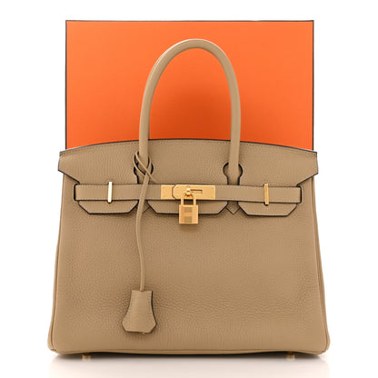 Hermes Taurillon Clemence Birkin 30 Trench 11 of 11