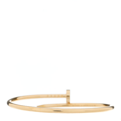 Cartier 18K Yellow Gold Small Juste Un Clou Bracelet 15 2 of 3