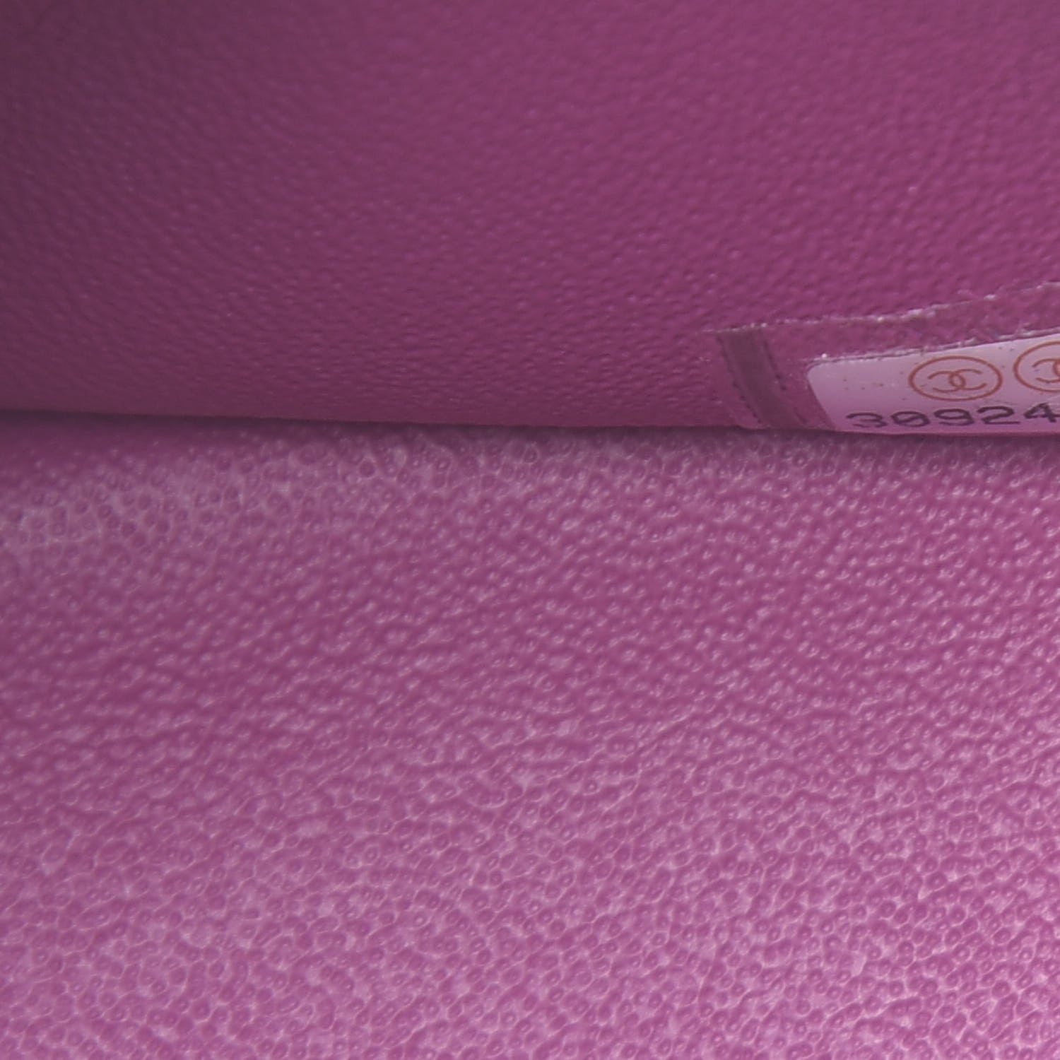 Chanel Lambskin Quilted Mini Square Flap Purple 8 of 10