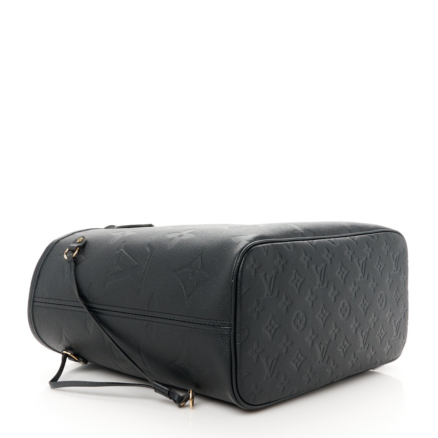 Louis Vuitton Empreinte Monogram Giant Neverfull MM Black 5 of 11