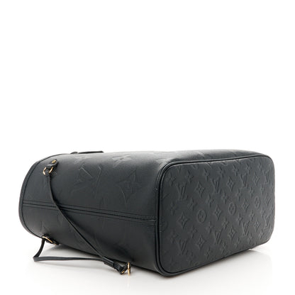 Louis Vuitton Empreinte Monogram Giant Neverfull MM Black 5 of 11