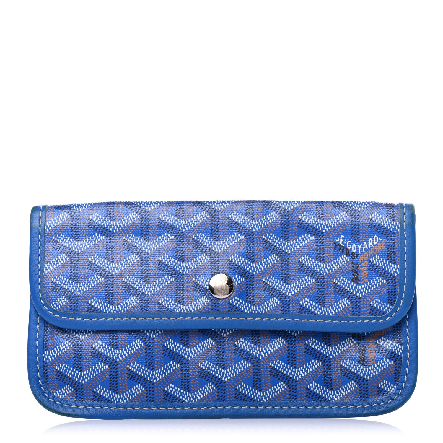 Goyard Goyardine Pouch Sky Blue 1 of 6