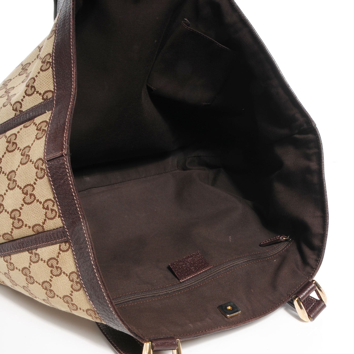 Gucci Monogram Large Abbey Tote Brown 5 of 7