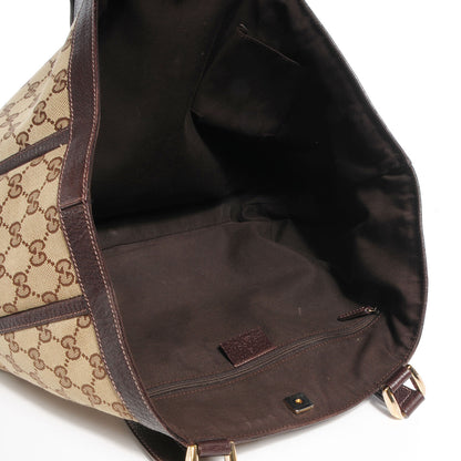 Gucci Monogram Large Abbey Tote Brown 5 of 7