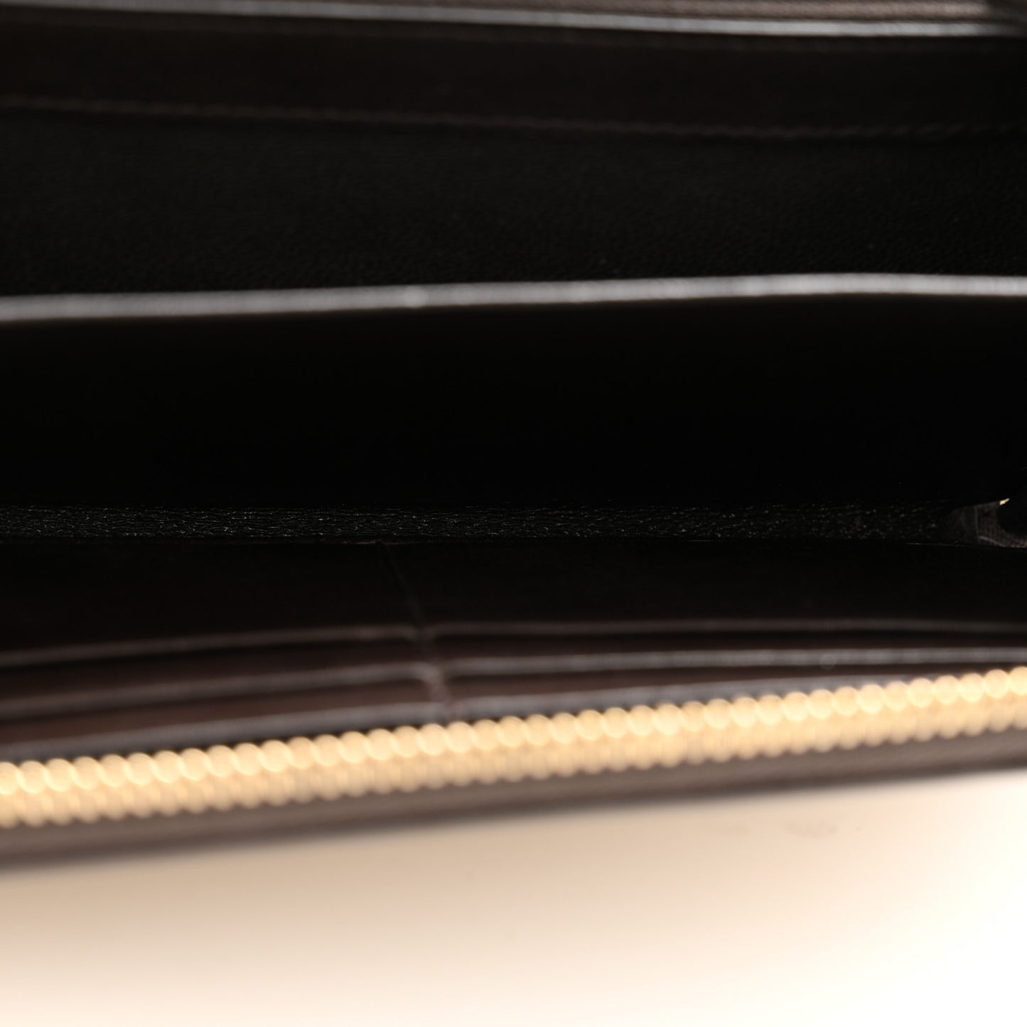 Monogram Margaux Calfskin Sukey Zip Around Wallet Beige Ebony Cocoa