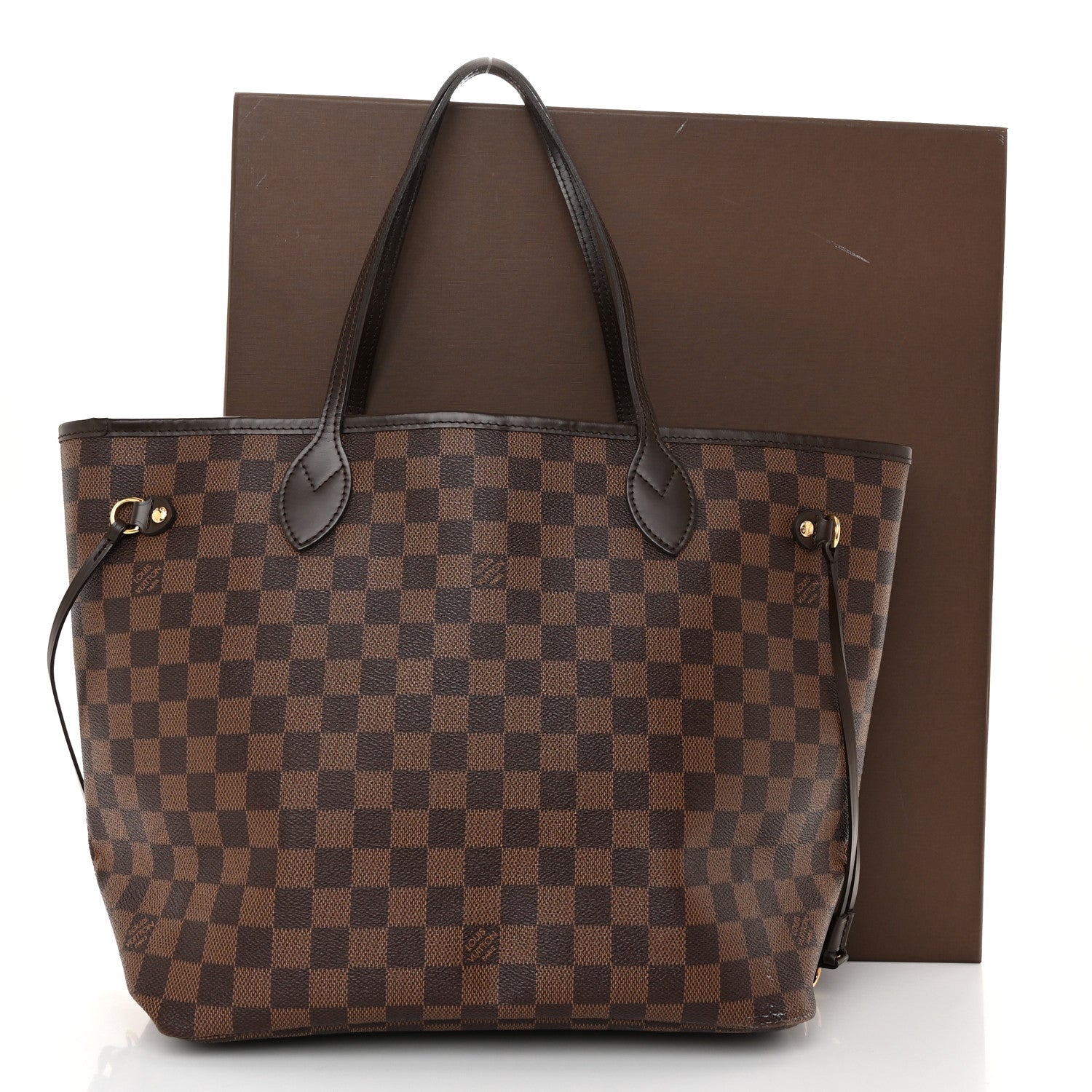 Louis Vuitton Damier Ebene Neverfull MM 12 of 12