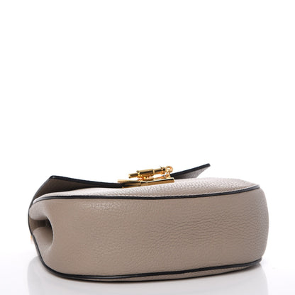 Chloe Grained Lambskin Mini Drew Shoulder Bag Motty Grey 5 of 9