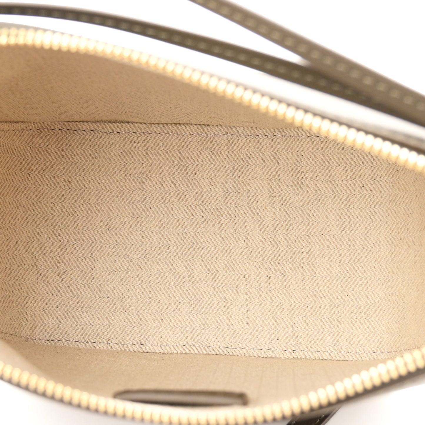 Calfskin Mini Hammock Hobo Vintage Khaki
