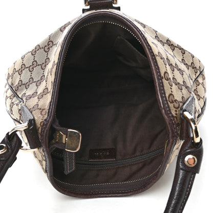 Gucci Monogram Medium Abbey D Ring Hobo Brown 4 of 4