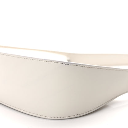 The Row Smooth Calfskin Half Moon Shoulder Bag New Ivory 9 of 14