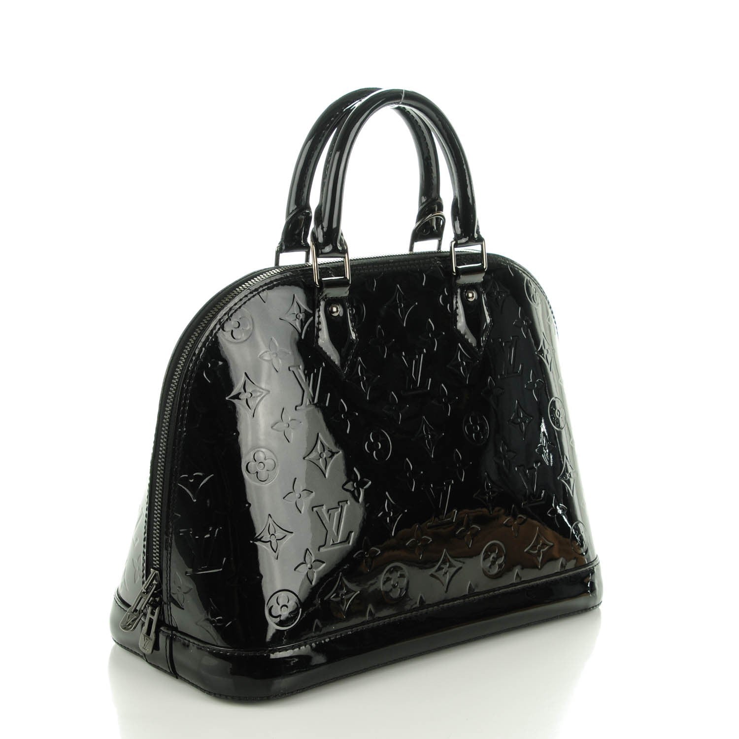 Louis Vuitton Vernis Alma PM Noir Magnetique 3 of 8