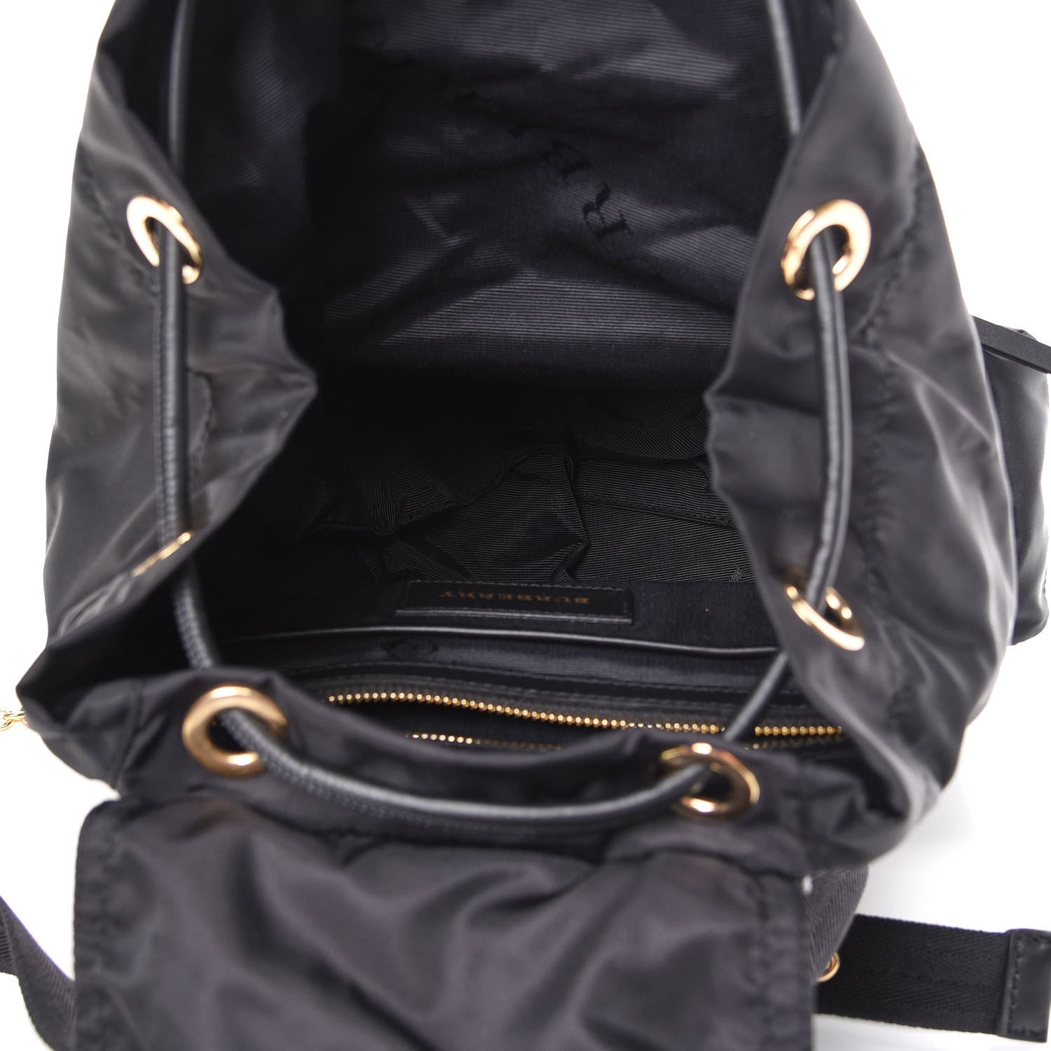 Burberry Nylon Rucksack Backpack Black 4 of 10