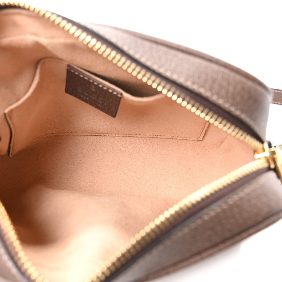 Gucci GG Supreme Monogram Web Mini Ophidia Shoulder Bag Brown 5 of 11