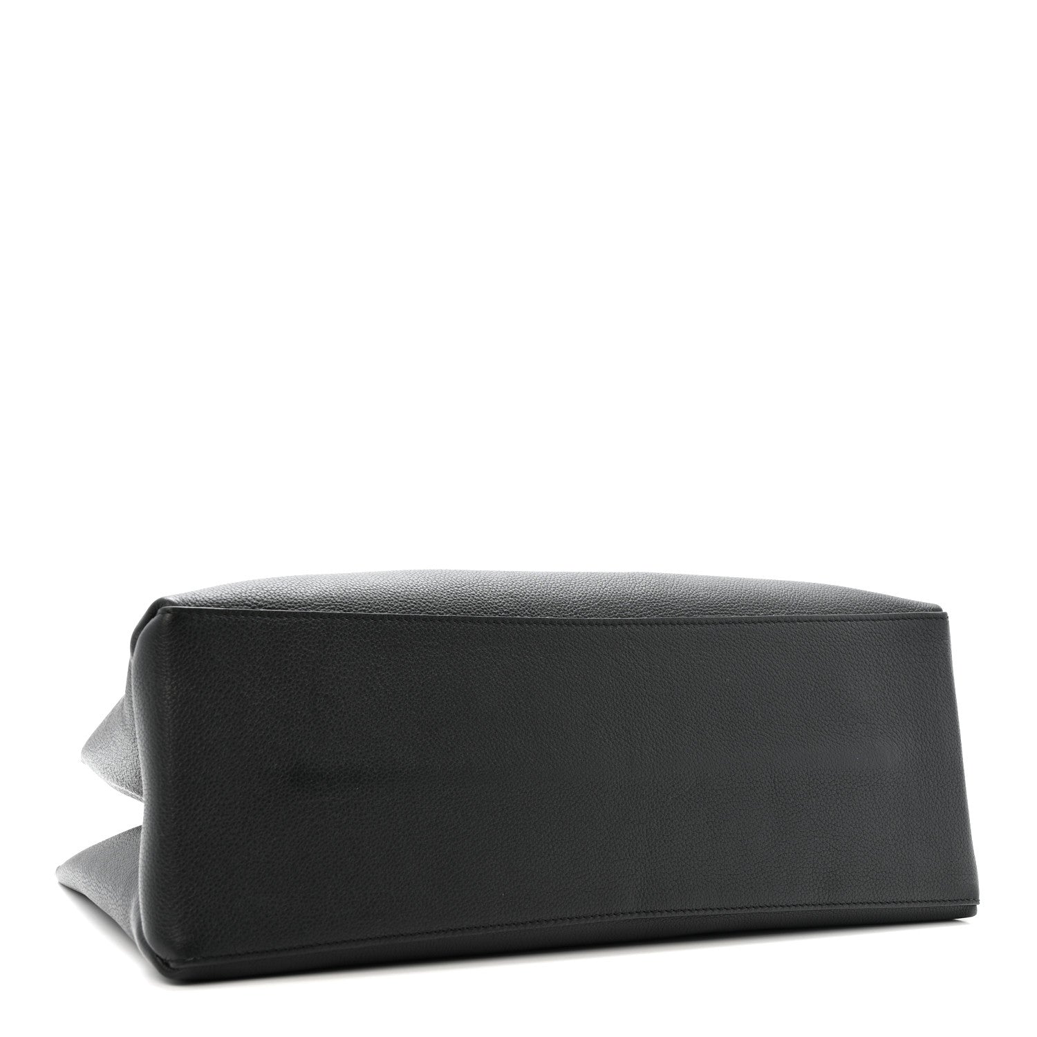 Louis Vuitton Grained Calfskin Lockme Shopper Black Black 4 of 12