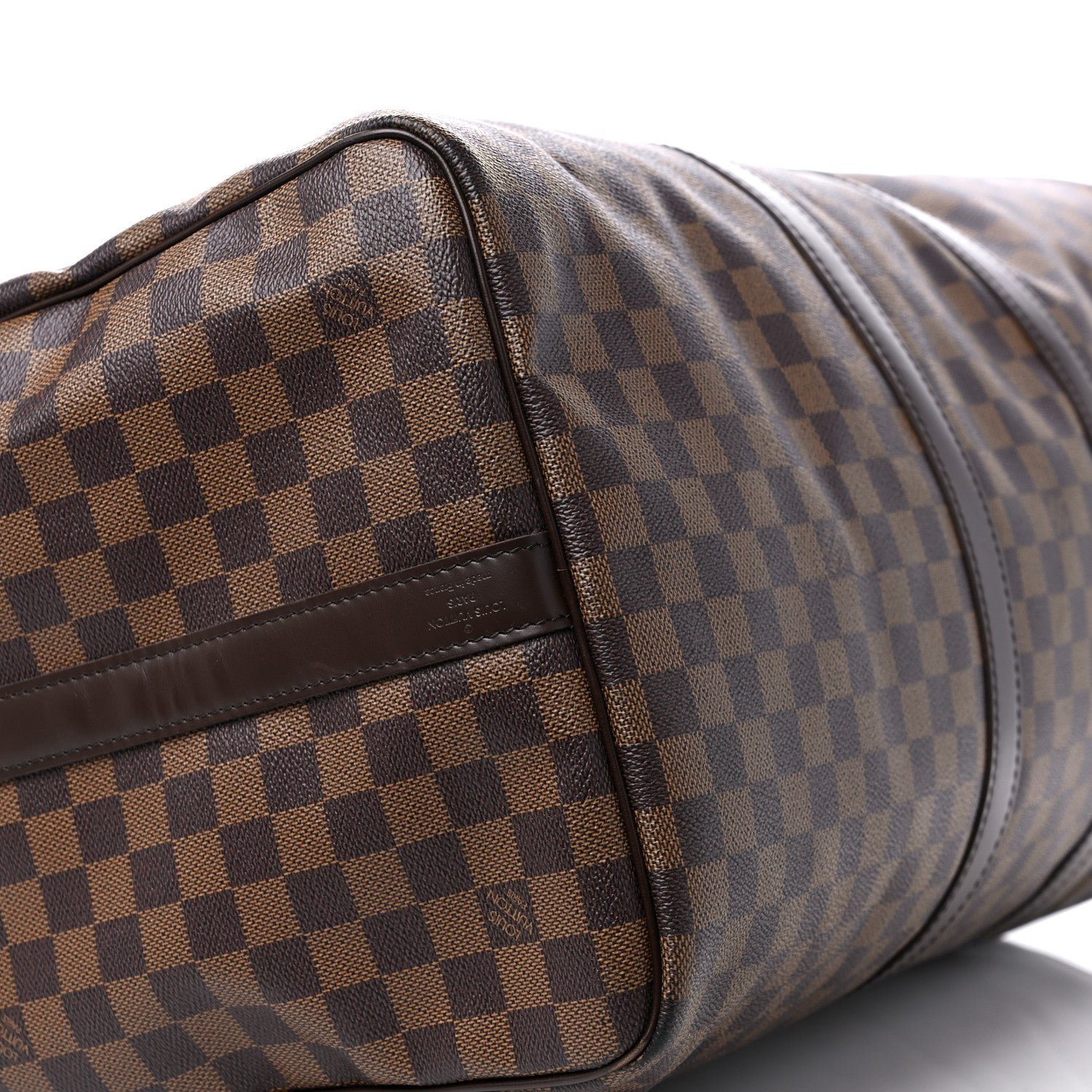 Louis Vuitton Damier Ebene Keepall Bandouliere 55 7 of 11