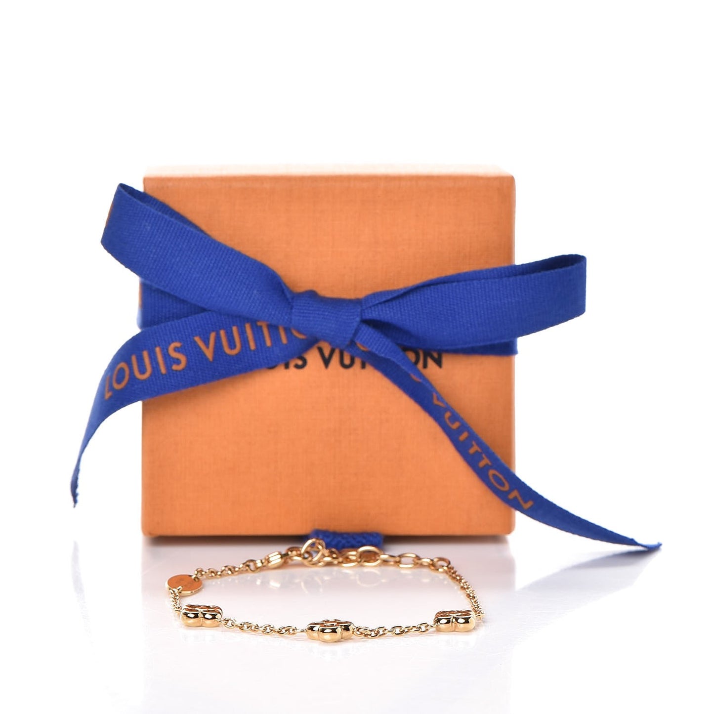 Brass Flower Full Bracelet Gold