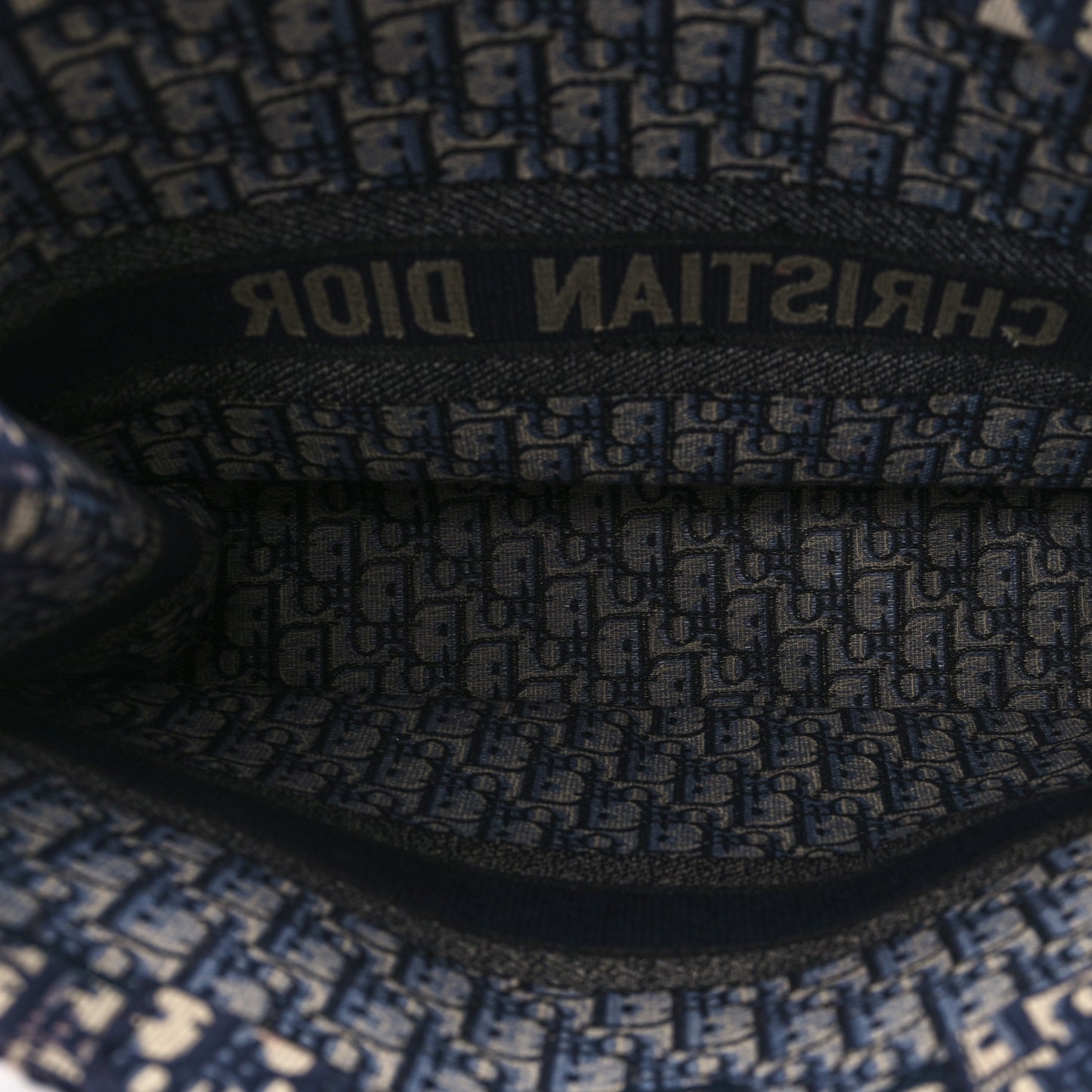 Oblique Large Book Tote Blue Multicolor