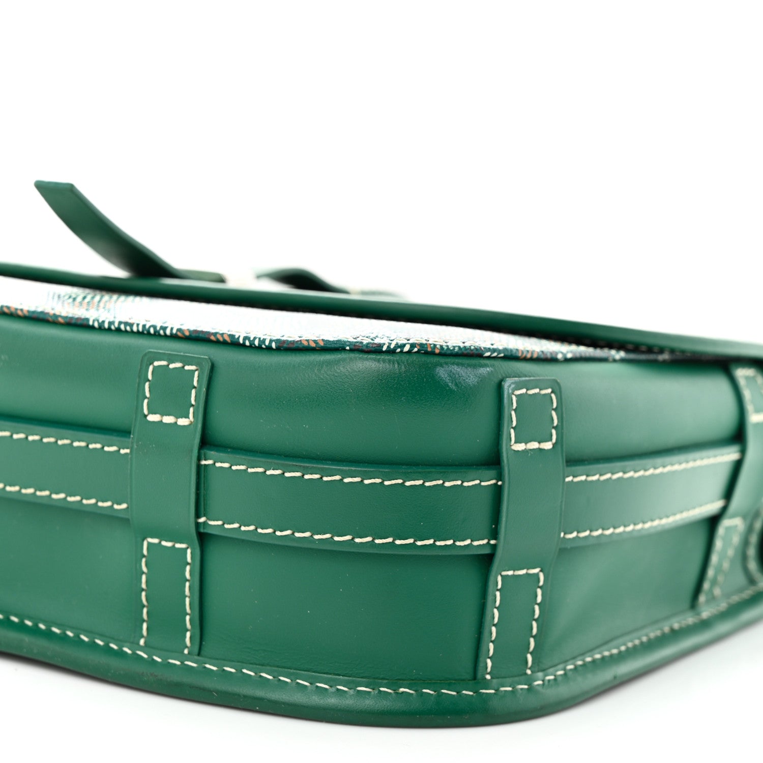 Goyard Goyardine Belvedere II PM Messenger Bag Green 9 of 10