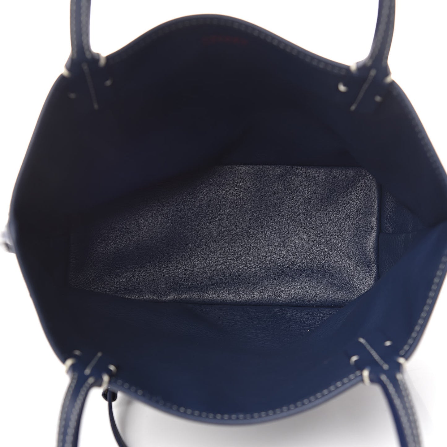 Goyardine Reversible Mini Anjou Navy
